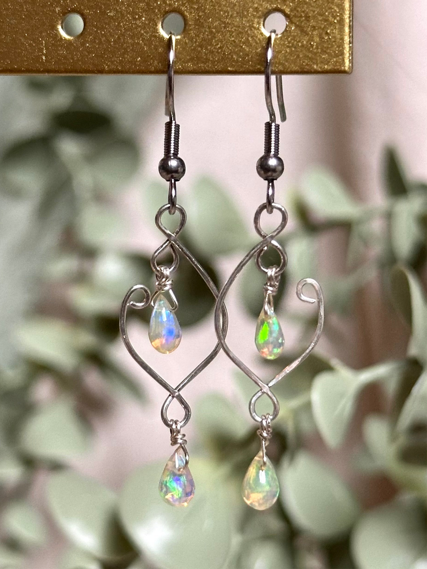 Opal Earrings