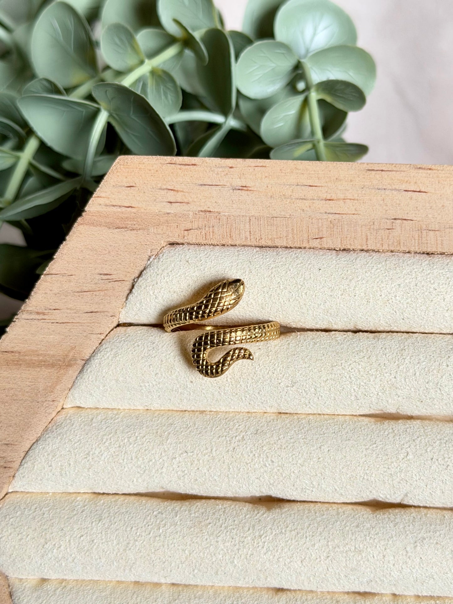 Snake Adjustable Ring