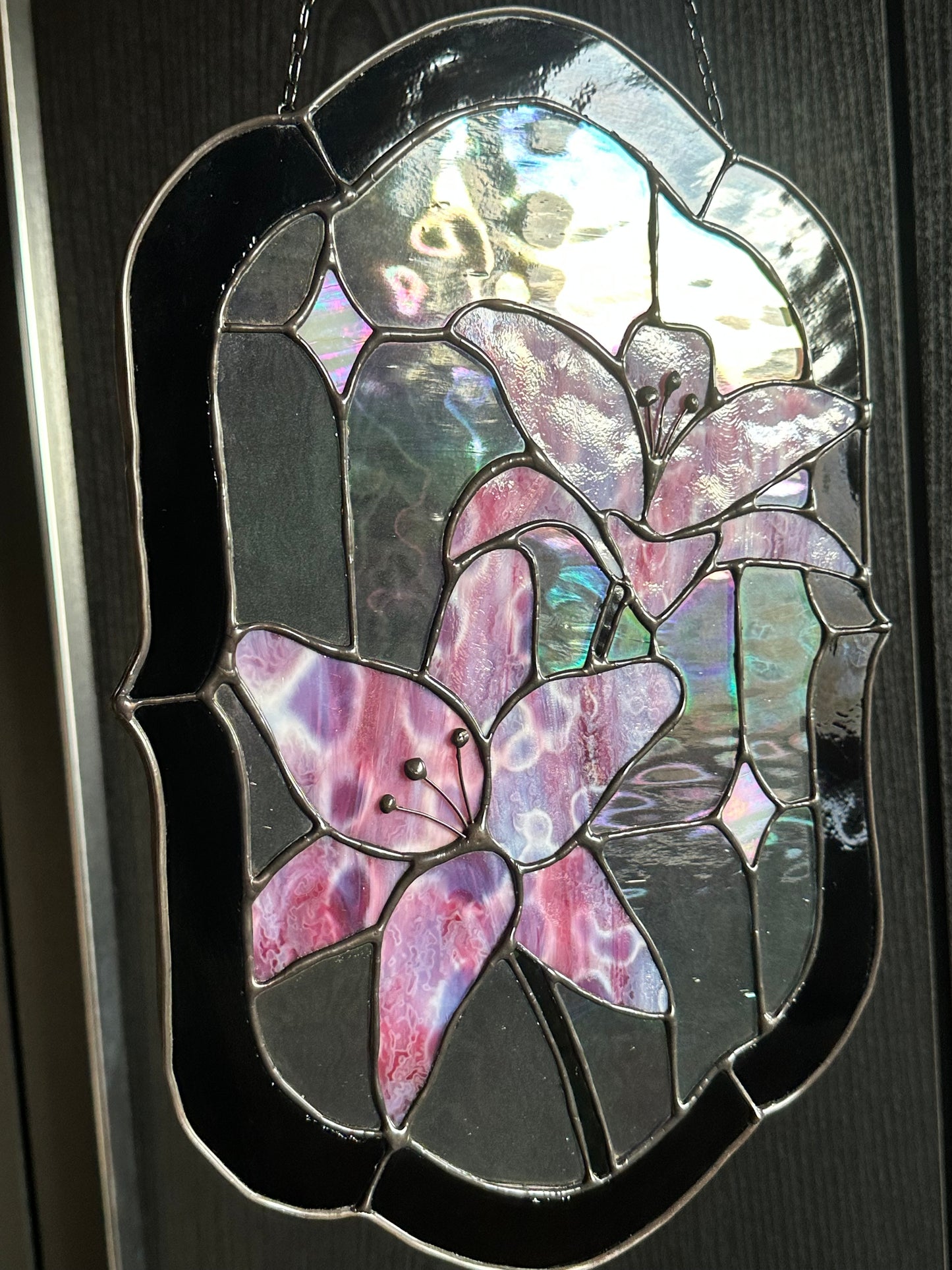 Lily Flower Stained Glass