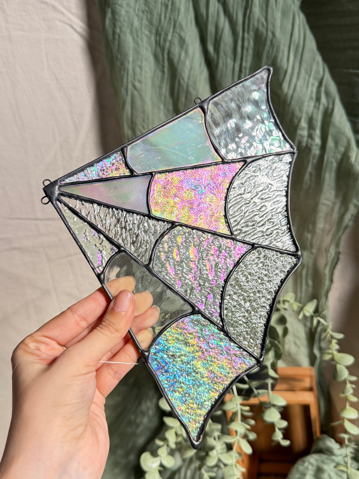 Cobweb Stained Glass