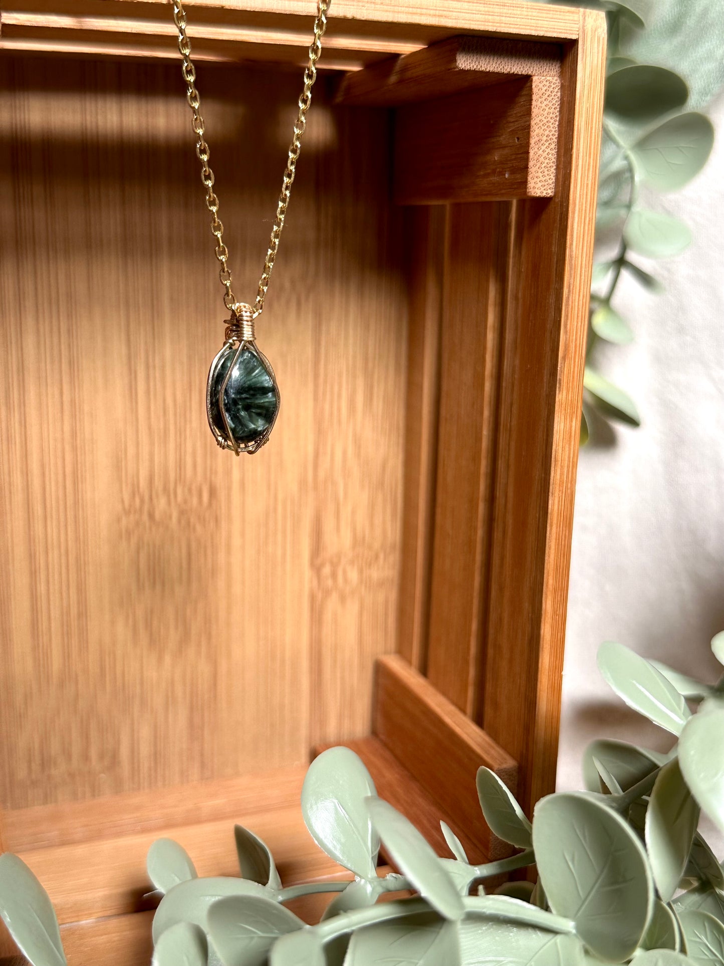 Seraphinite Pendant
