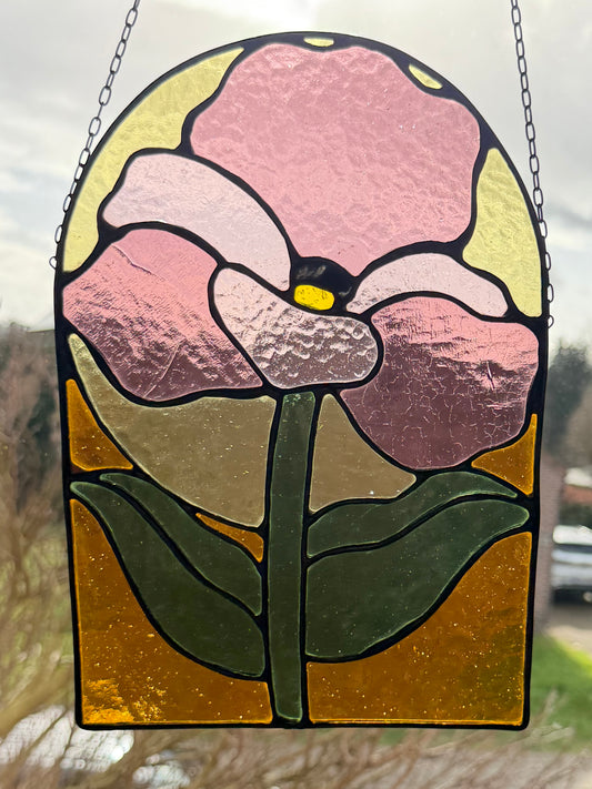 Poppy Stained Glass