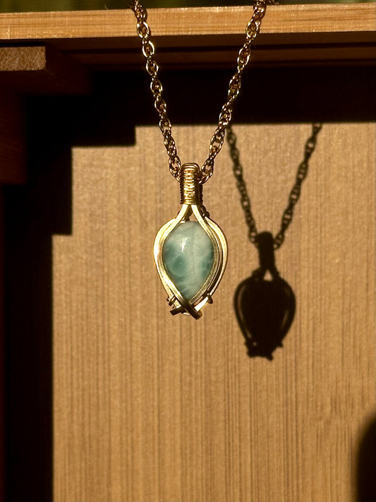 Larimar Pendant
