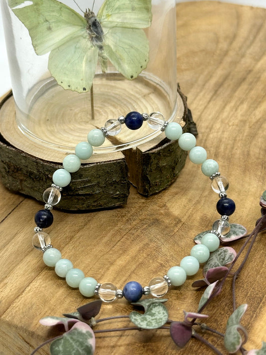 Amazonite & Sodalite Bracelet