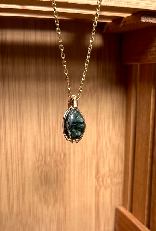 Seraphinite Pendant