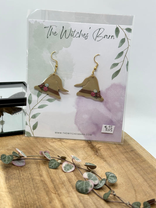 Witch's Hat earrings