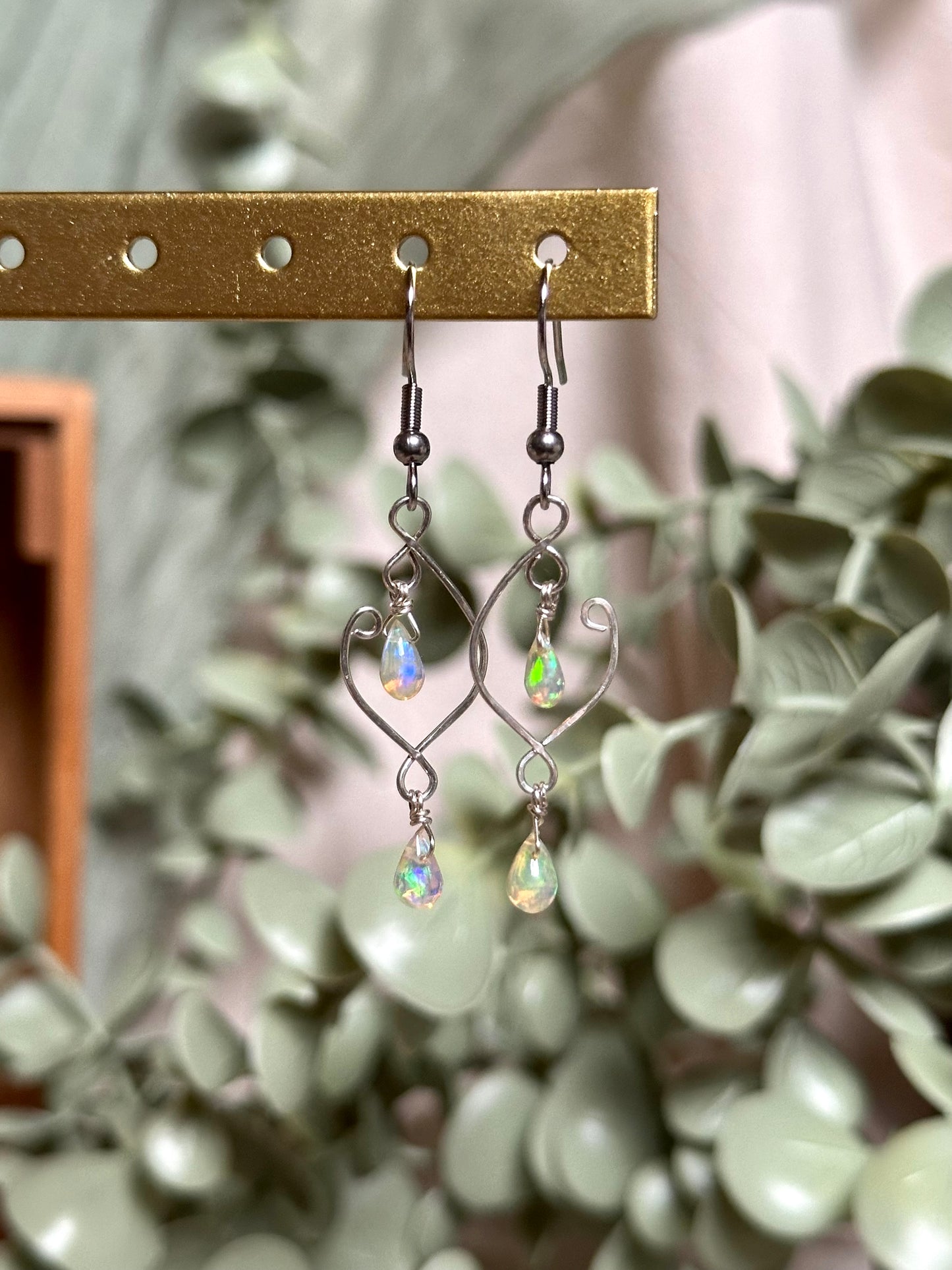 Opal Earrings