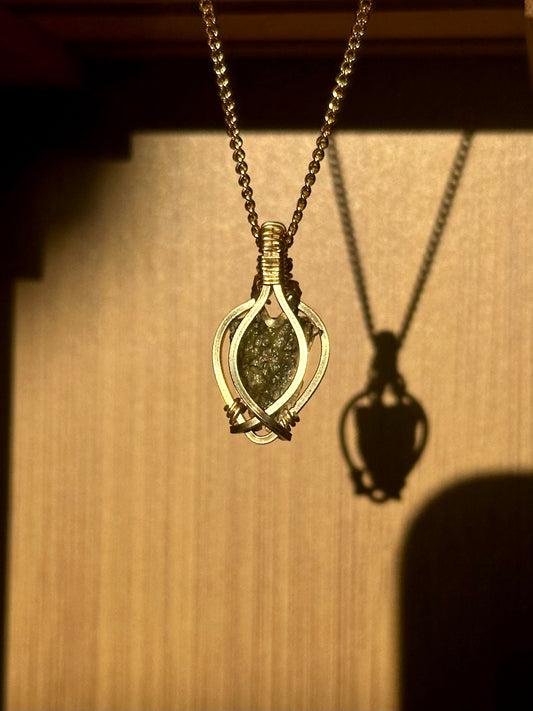 Moldavite Pendant
