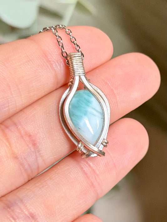 Larimar Pendant