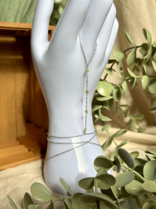 Peridot Hand Chain