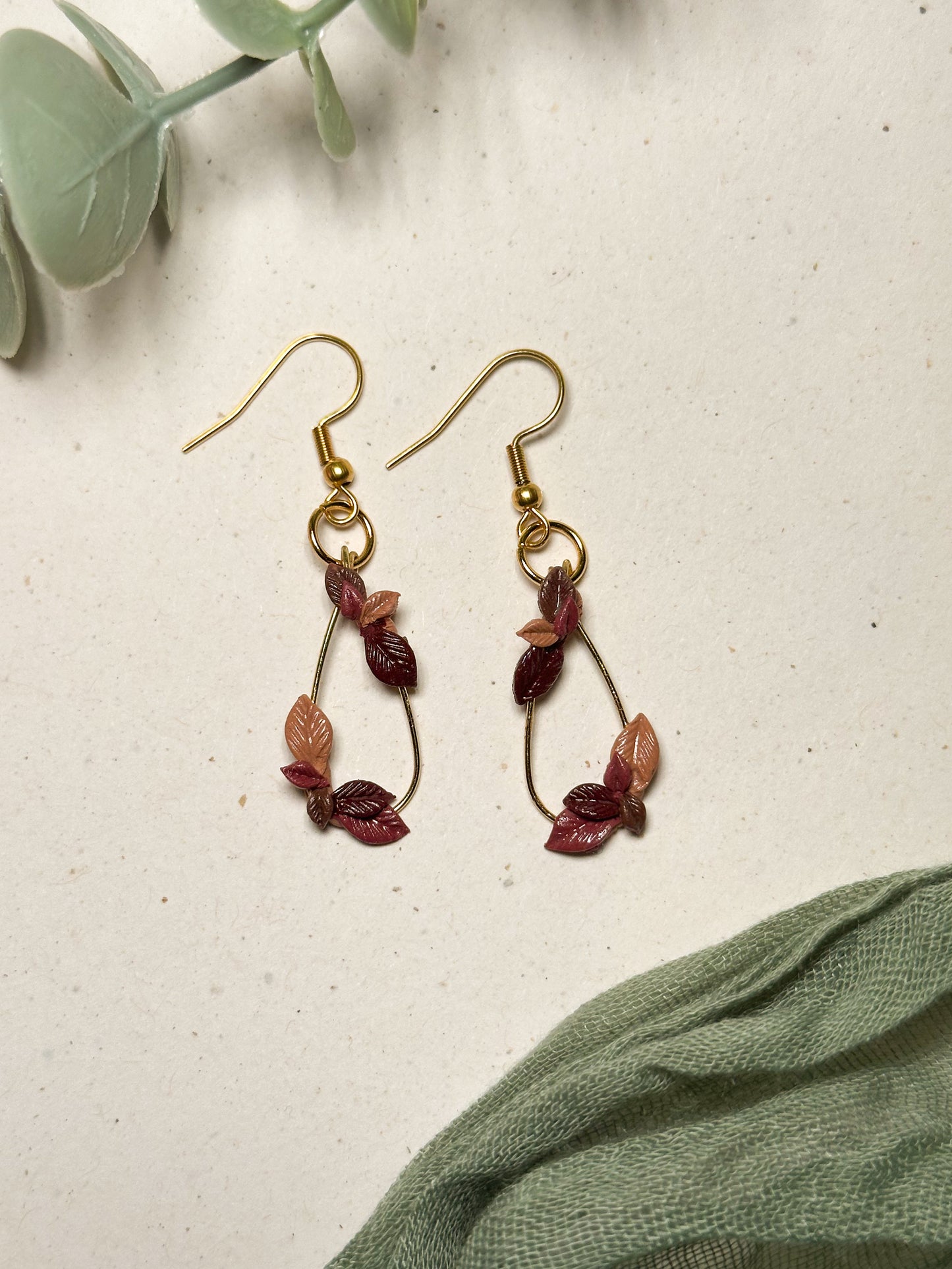 Fall Leaf Earrings