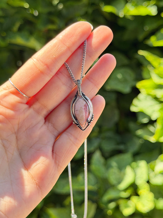 Rhodochrosite Pendant