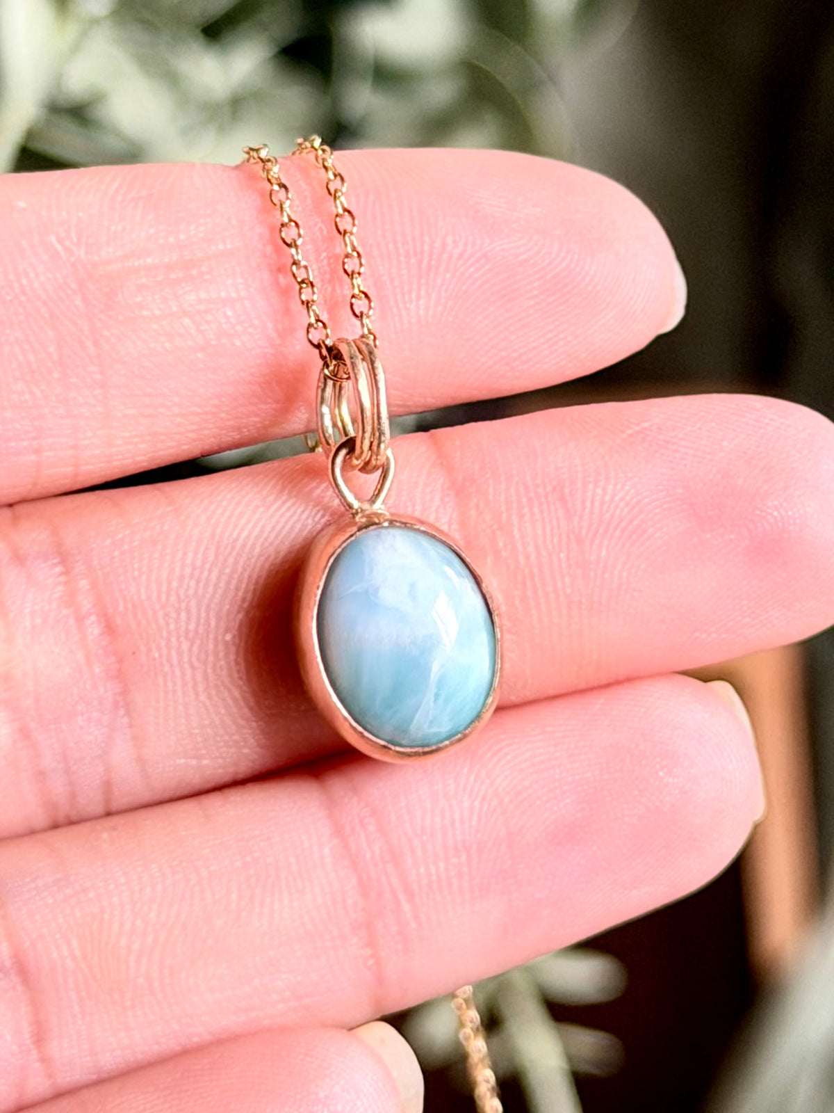 Larimar Pendant