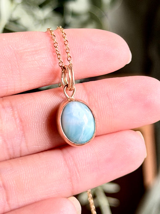 Larimar Pendant