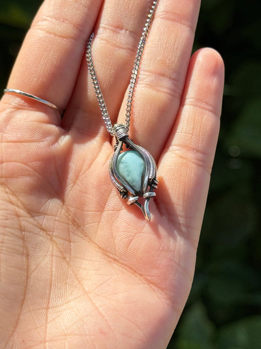 Larimar Pendant