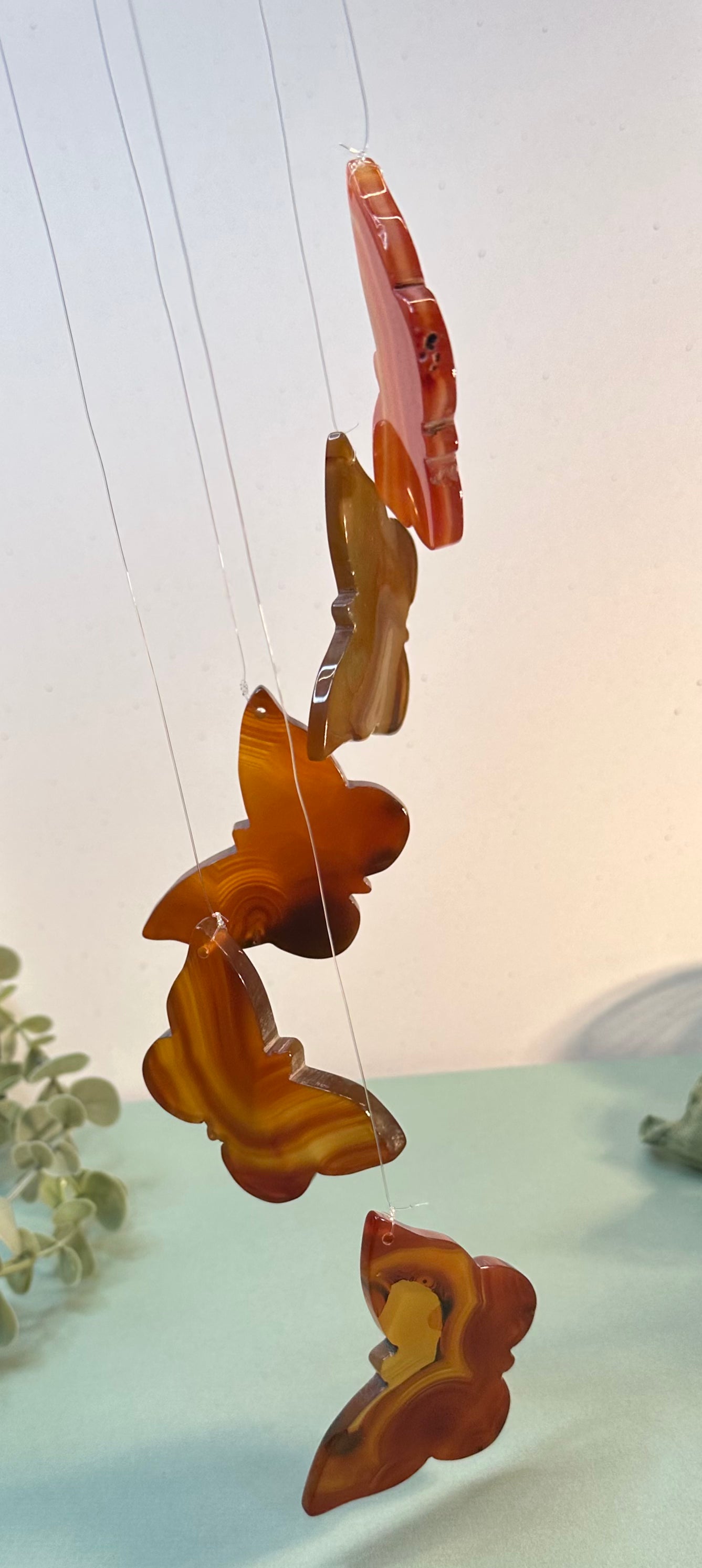 Butterfly Agate Wind Chime