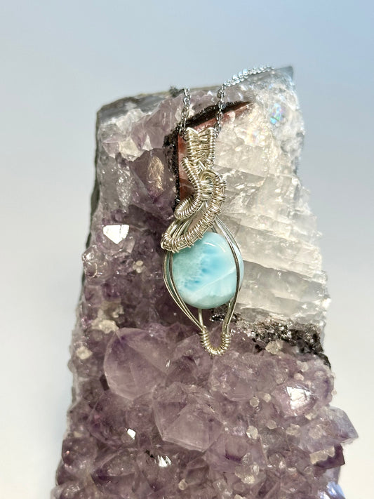 Larimar Pendant